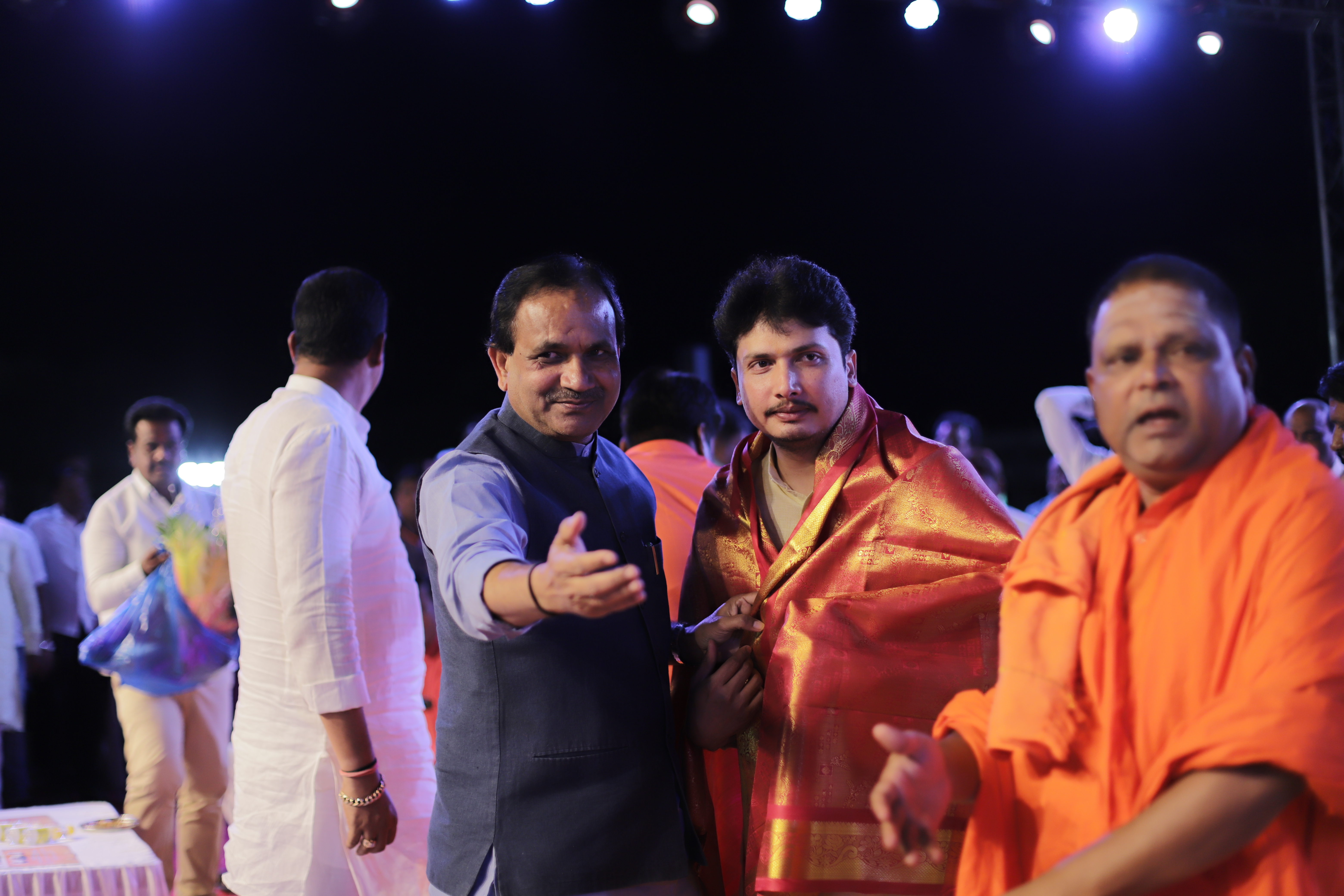 Star-studded moment