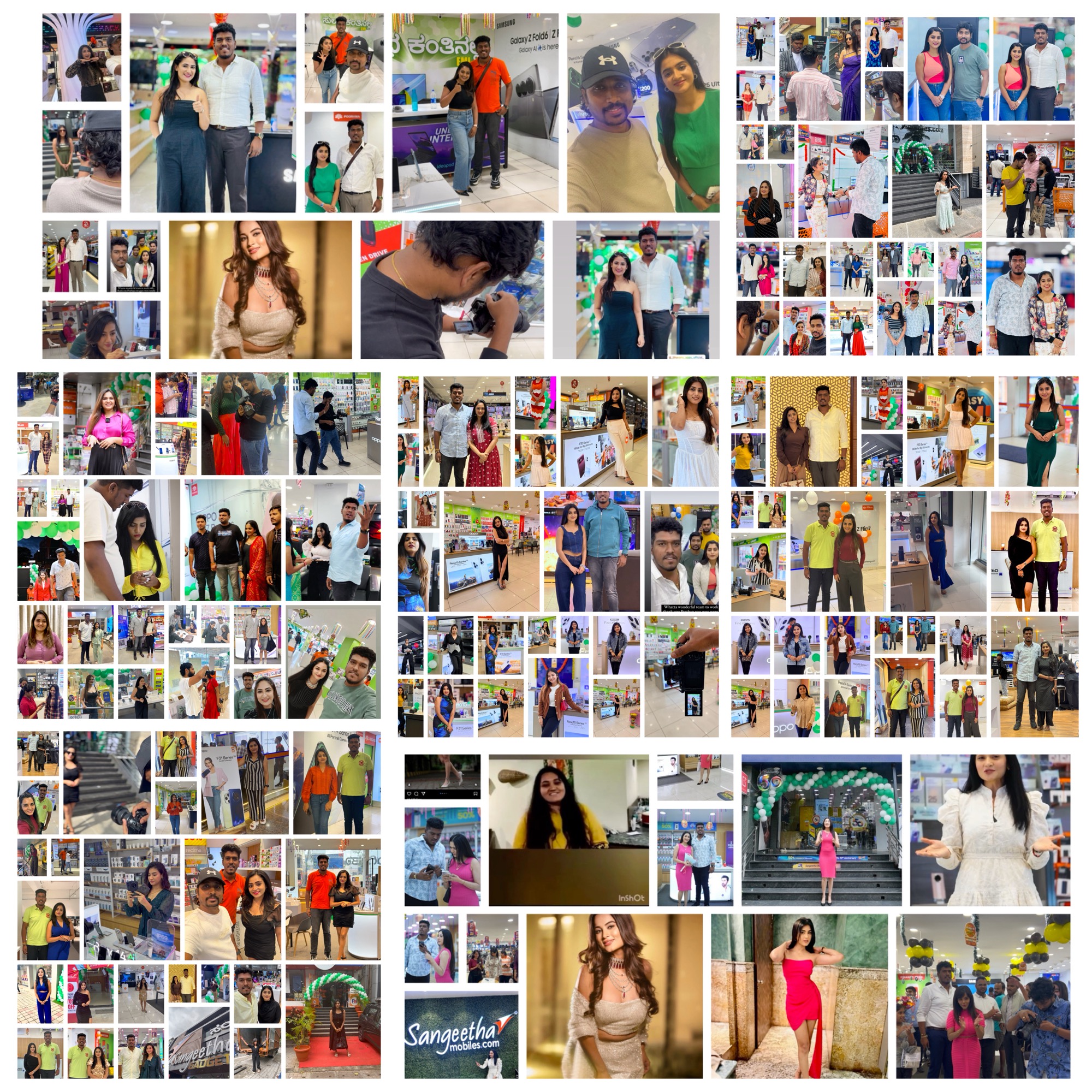 250+ Celebrity Shoots Oppo India